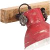 Vägglampa 25 W nött röd 90x25 cm E27 vidaXL – miniatyr 5