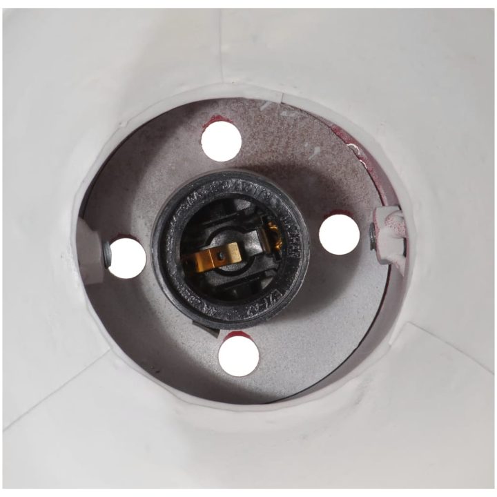 Vägglampa 25 W nött röd 96x15x20 cm E27 vidaXL 96 x 15 x 20 cm – bild 5