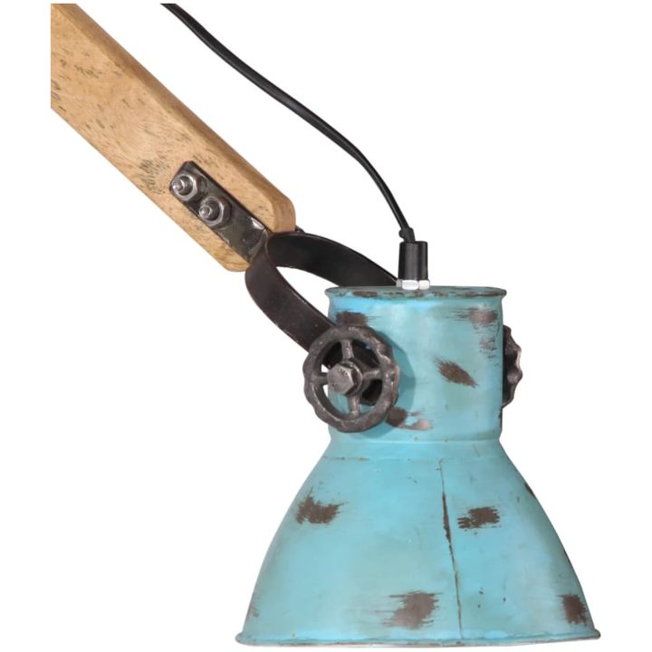 Vägglampa 25 W sliten blå 96x15x20 cm E27 vidaXL 96 x 15 x 20 cm – bild 7