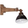 Vägglampa 25 W svart E27 vidaXL – miniatyr 2