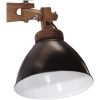 Vägglampa 25 W svart E27 vidaXL – miniatyr 6