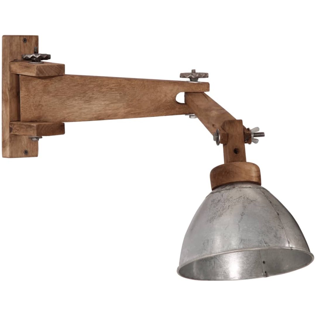 Vägglampa 25 W vintage silver E27 vidaXL – bild 2