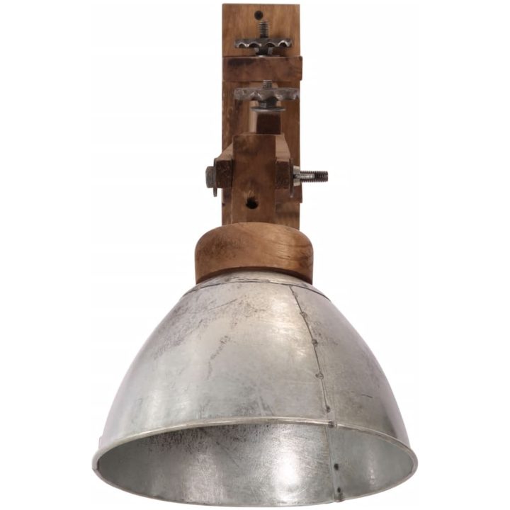 Vägglampa 25 W vintage silver E27 vidaXL – bild 4