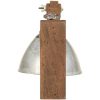 Vägglampa 25 W vintage silver E27 vidaXL – miniatyr 5