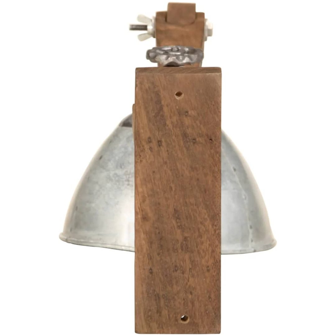 Vägglampa 25 W vintage silver E27 vidaXL – bild 5