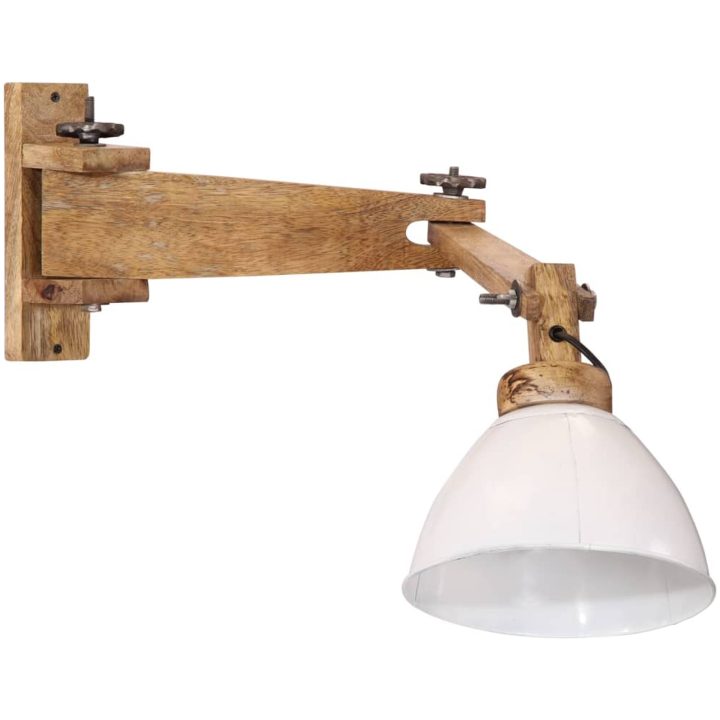 Vägglampa 25 W vit E27 vidaXL – bild 2