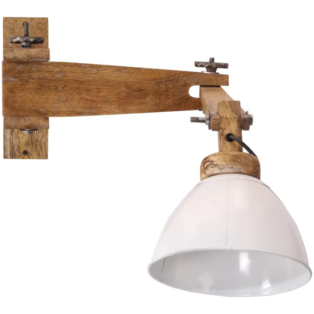 Vägglampa 25 W vit E27 vidaXL – bild 3