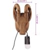 Vägglampa djurformad 25 W 15x24x25 cm E27 vidaXL – miniatyr 10