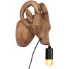 Vägglampa djurformad 25 W 15x24x25 cm E27 vidaXL – miniatyr 1