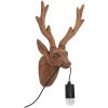 Vägglampa djurformad 25 W 28x20x40 cm E27 vidaXL – miniatyr 2