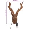 Vägglampa djurformad 25 W 28x20x40 cm E27 vidaXL – miniatyr 10