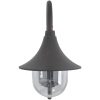 Vägglampa för trädgård E27 42 cm aluminium brons vidaXL – miniatyr 2
