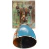 Vägglampa industriell stil flerfärgad rund E27 vidaXL 18 x 18 x 43 cm – miniatyr 3