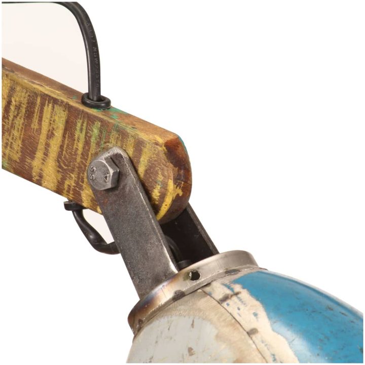 Vägglampa industriell stil flerfärgad rund E27 vidaXL 18 x 18 x 43 cm – bild 5