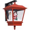 Vägglykta med lampa och jultomte röd 40x27x45 cm vidaXL – miniatyr 2