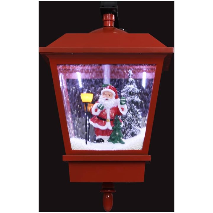 Vägglykta med lampa och jultomte röd 40x27x45 cm vidaXL – bild 7