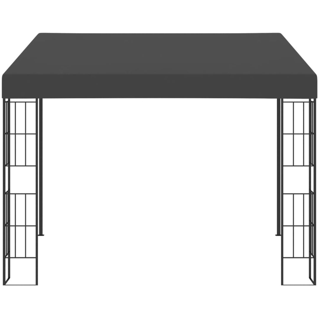 Väggmonterad paviljong antracit tyg vidaXL 3 x 3 m – bild 2