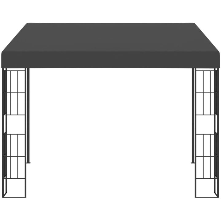 Väggmonterad paviljong antracit tyg vidaXL 3 x 3 m – bild 2