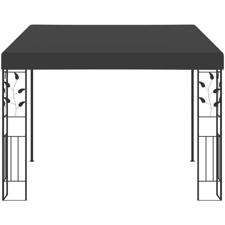 Väggmonterad paviljong antracit vidaXL 3 x 3 x 2.5 m – bild 2