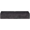 Väggmonterat handfat svart 38x24x6,5 cm marmor vidaXL – miniatyr 4