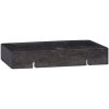 Väggmonterat handfat svart 38x24x6,5 cm marmor vidaXL – miniatyr 6