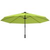 Väggmonterat parasoll äpplegrön 290 cm vidaXL – miniatyr 5