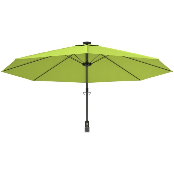 Väggmonterat parasoll äpplegrön 290 cm vidaXL – bild 5