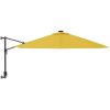 Väggmonterat parasoll gul 290 cm vidaXL – miniatyr 3