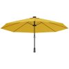 Väggmonterat parasoll gul 290 cm vidaXL – miniatyr 5