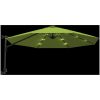 Väggmonterat parasoll med LED-lampor äppelgrön 290 cm vidaXL – miniatyr 7