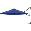 Väggmonterat parasoll med metallstång 300 cm blue vidaXL – miniatyr 1