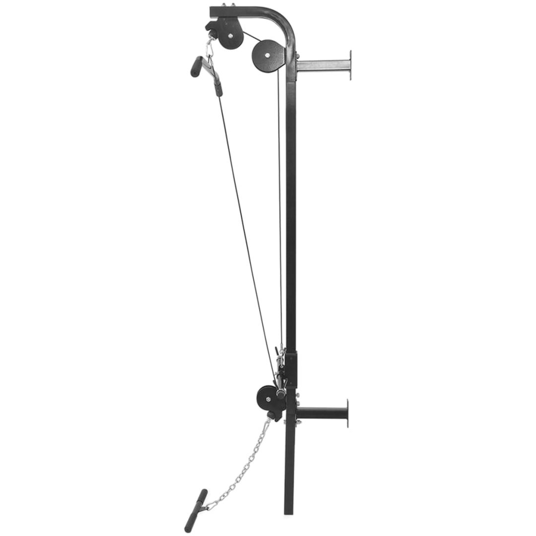 Väggmonterat power tower med viktskivor 40 kg vidaXL – bild 2