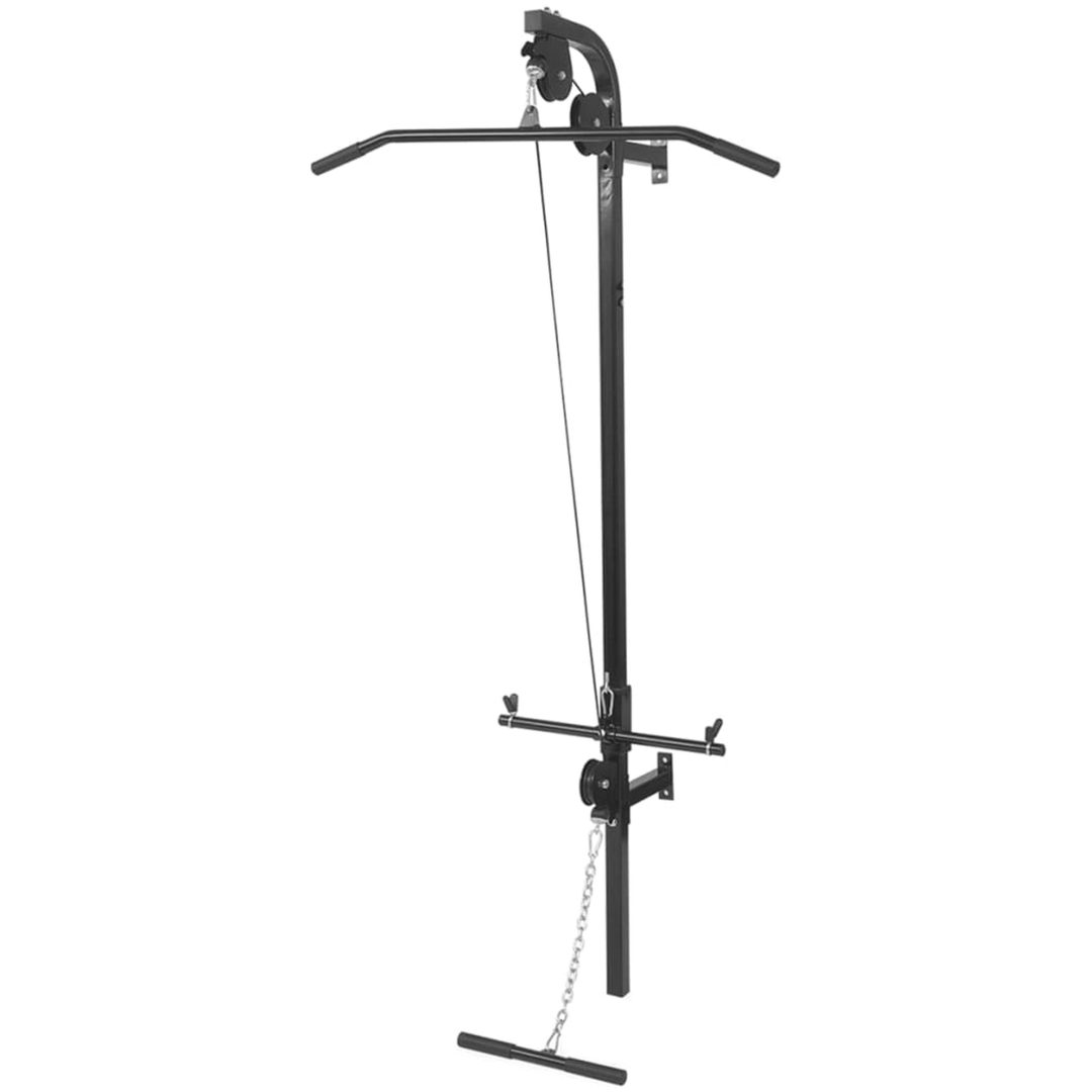 Väggmonterat power tower med viktskivor 40 kg vidaXL – bild 3