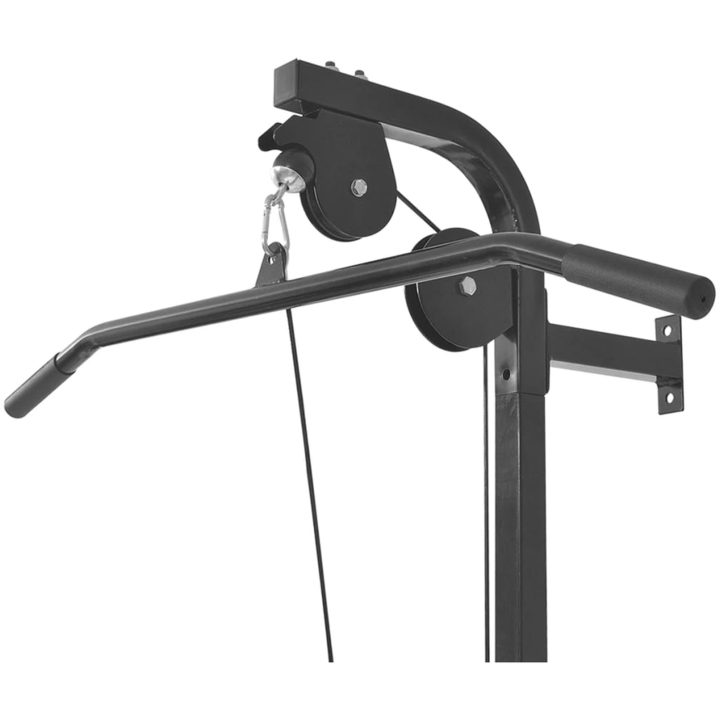 Väggmonterat power tower med viktskivor 40 kg vidaXL – bild 4