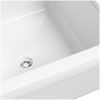 Väggmonterat tvättställ vit harts vidaXL 40 x 40 x 24 cm – miniatyr 9