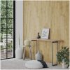 Väggpaneler träimitation brun PVC 2,06 m² vidaXL – miniatyr 3