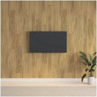 Väggpaneler träimitation brun PVC 2,06 m² vidaXL