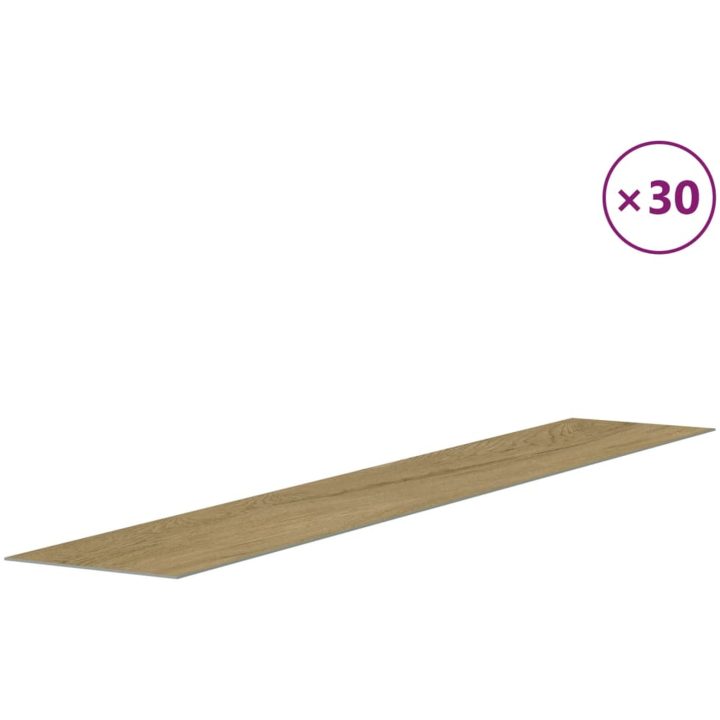 Väggpaneler träimitation brun PVC 4,12 m² vidaXL – bild 4