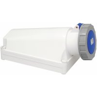 Vägguttag, 125A, 3P+J, 9h, 230V, IP67 MALMBERGS