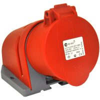 Vägguttag, 32A, 3P+N+J, 6h, 400V, IP44 MALMBERGS