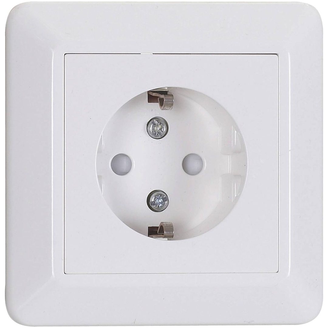 Vägguttag Elko infälld Grunda VÄGGUTTAG 2-V U/J PETS. INF – bild 4