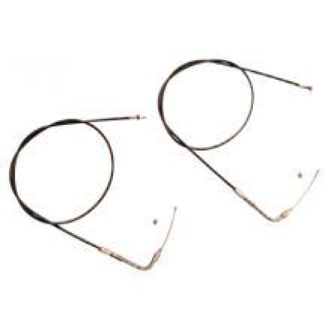 Vajer Svart Vinyl S&S Cycle Kabel