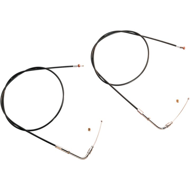 Vajer Svart Vinyl S&S Cycle S+S CARB CABLE 42" 96-06 – bild 2