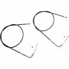 Vajer Svart Vinyl S&S Cycle S+S CARB CABLE 42" 96-06 – miniatyr 1