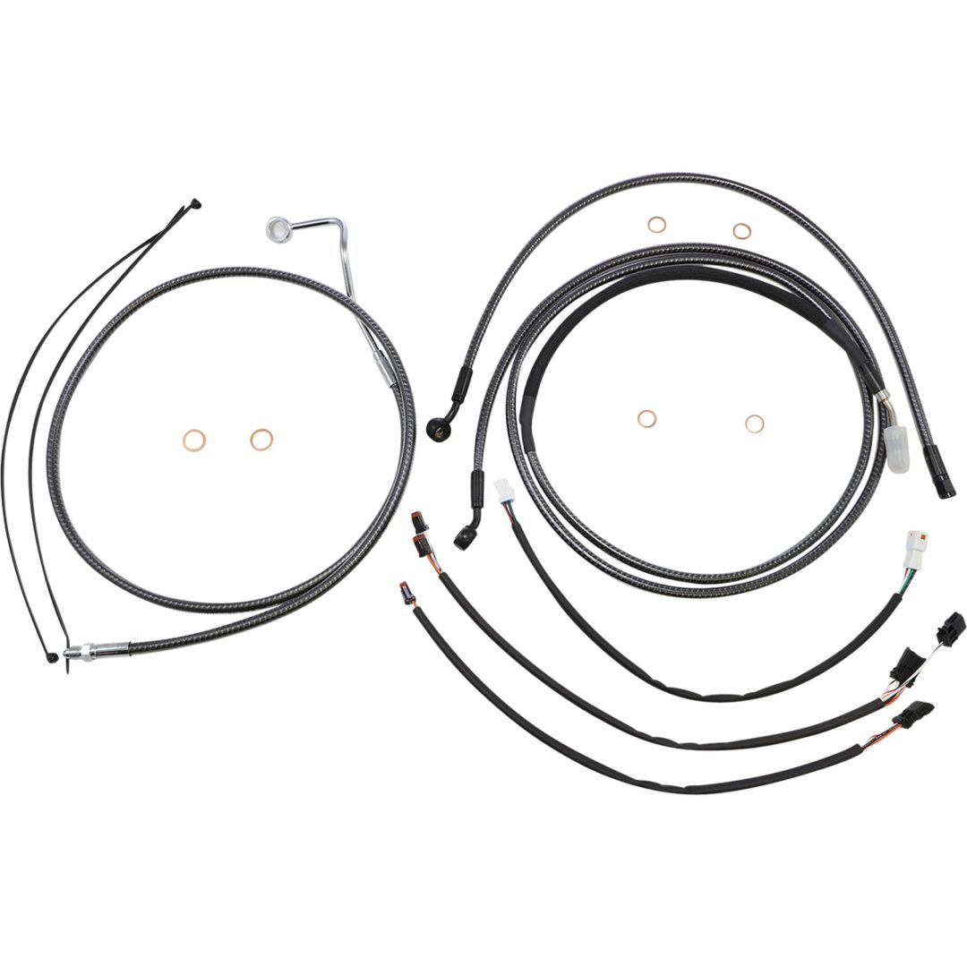 Vajerkit Designer Silver MAGNUM SHIELDING Kabelsats
