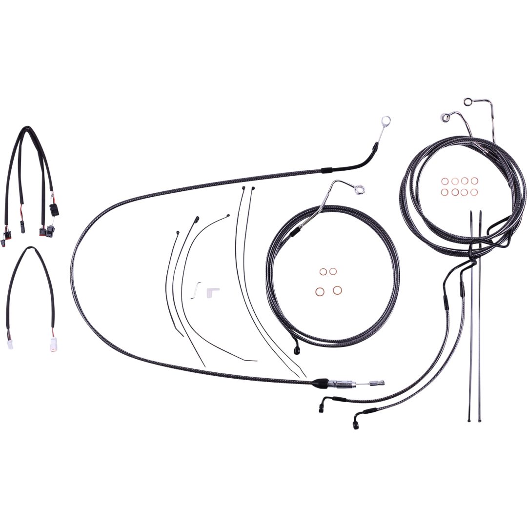 Vajerkit Designer Silver MAGNUM SHIELDING Kabelsats