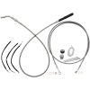 Vajerkit EZ Install Kit Quick Connect Polerad Silver FAT BAGGERS INC. – miniatyr 1