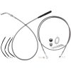 Vajerkit EZ Install Kit Quick Connect Polerad Silver FAT BAGGERS INC. – miniatyr 1