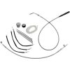 Vajerkit EZ Install Kit Quick Connect Polerad Silver FAT BAGGERS INC. – miniatyr 1