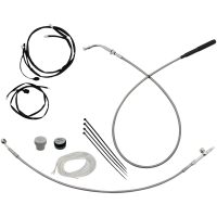 Vajerkit EZ Install Kit Quick Connect Polerad Silver FAT BAGGERS INC.
